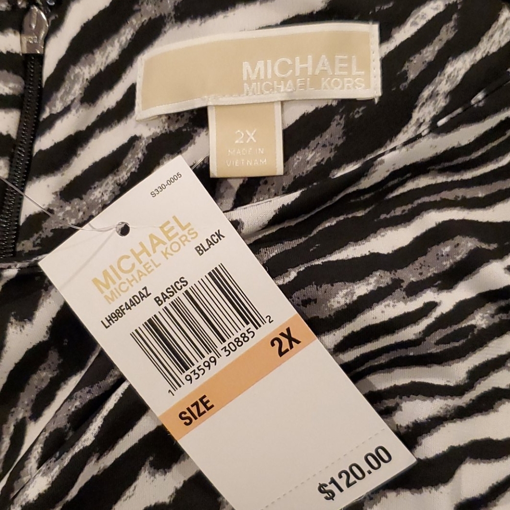 💚🥂HP🥂💚 Plus-size Michael Kors Dress - Picture 6 of 8